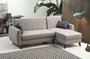 Atelier Del Sofa Sofá cama esquinero Alkon - Light Grey